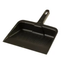 Rubbermaid Commercial Products Black Heavy-Duty Dust Pan Polyester 13.25in FG200500CHAR