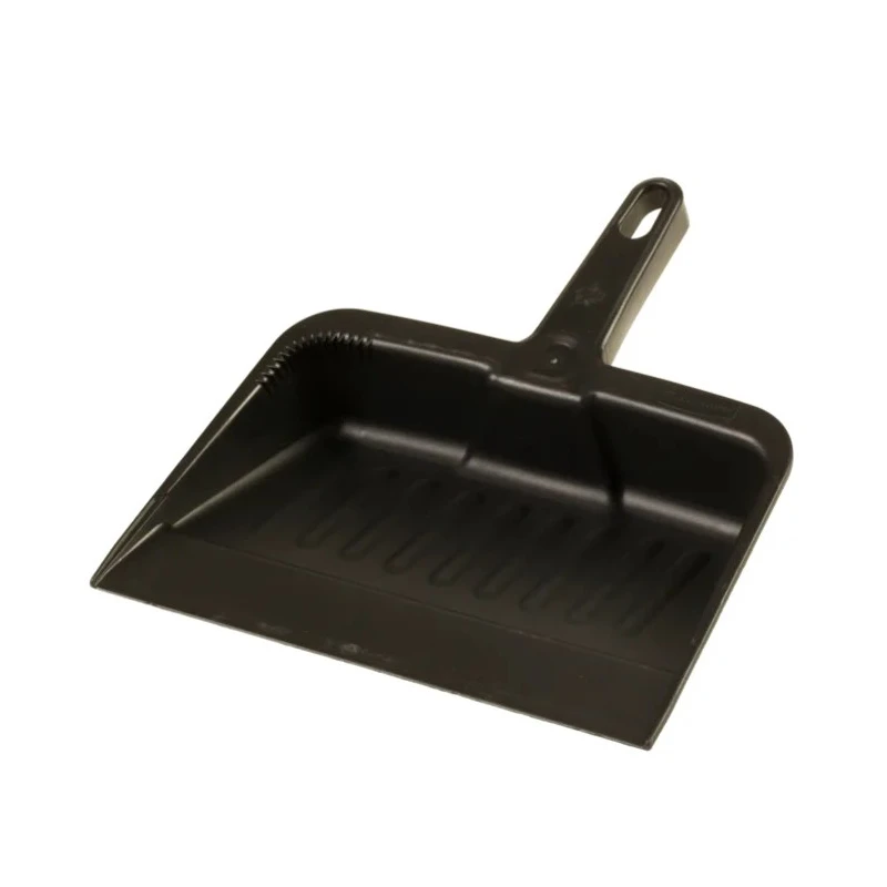 Rubbermaid Commercial Products Black Heavy-Duty Dust Pan Polyester 13.25in FG200500CHAR