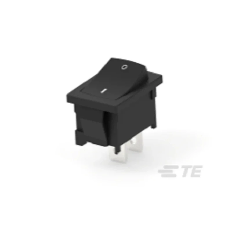 TE Connectivity High Power Single Pole Single Throw (SPST) Off-On-Off Rocker Switch Panel 13 mm Cutout 1-1571076-0