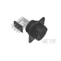 TE Connectivity Circular Connector PCB M23 Plug Female IP65 IP67 250V Thermoplastic 1-796406-1