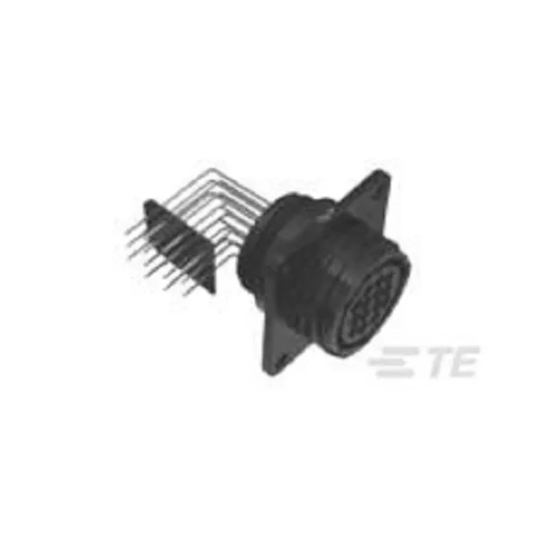 TE Connectivity Circular Connector PCB M23 Plug Female IP65 IP67 250V Thermoplastic 1-796406-1