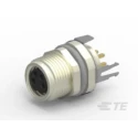 TE Connectivity Circular Connector 4 Contacts M8 Socket Female IP67 T4 Series T4041037041-000