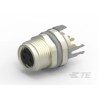 TE Connectivity Circular Connector 4 Contacts M8 Socket Female IP67 T4 Series T4041037041-000
