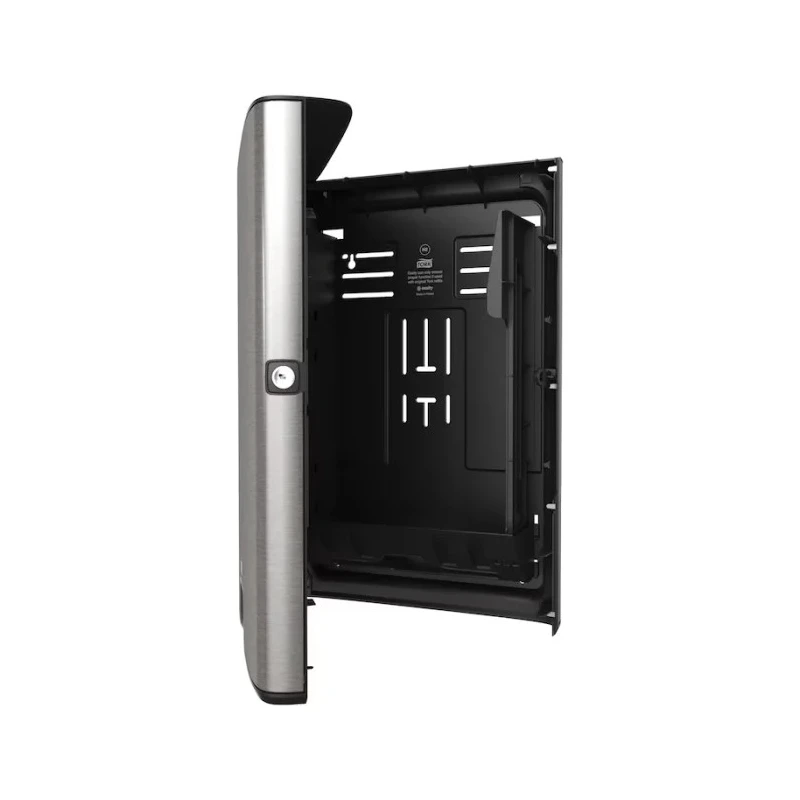 Tork Grey Plastic Wall Mounted Folded Hand Towel Dispenser 495mm x 346mm x 131mm 460004