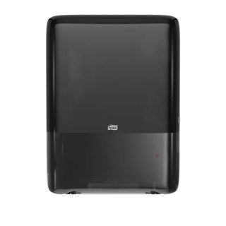 Tork Plastic Black Wall Folded Hand Towel Dispenser 101 mm x 491 mm x 367 mm 552558