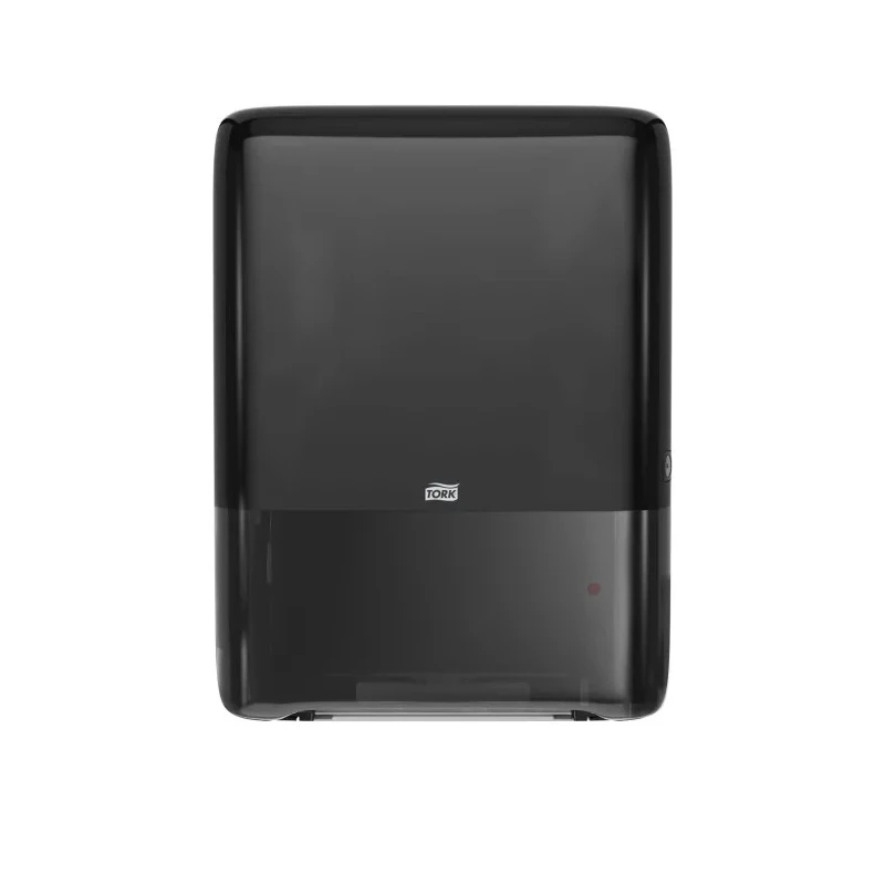Tork Plastic Black Wall Folded Hand Towel Dispenser 101 mm x 491 mm x 367 mm 552558