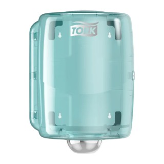 Tork Maxi Wipe Dispenser Wall Mount Plastic White 447mm Height 653000