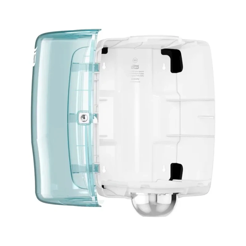 Tork Maxi Wipe Dispenser Wall Mount Plastic White 447mm Height 653000