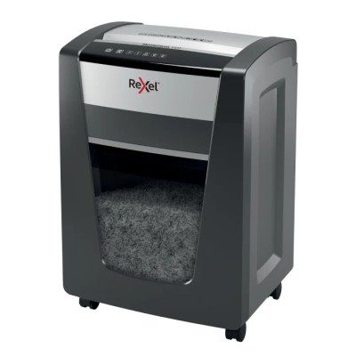 Rexel Momentum X420 Paper Shredder 30 L Bin Capacity 20 Sheet 4x40 mm P4 Cross Cut 230 mm Throat Width 406x594x320 2104578EU