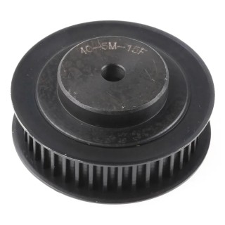 RS PRO Timing Belt Pulley Steel 15 mm Belt Width, 5 mm Pitch, 40 Teeth, Flanged PB PULLEY 5M-15MM 40T