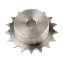 RS PRO 17 Tooth Pilot Sprocket 05 B-1 Steel Bore Diameter 12mm Pitch Diameter 51.83mm 184-713