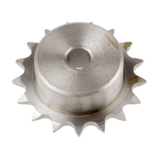 RS PRO 17 Tooth Pilot Sprocket 05 B-1 Steel Bore Diameter 12mm Pitch Diameter 51.83mm 184-713