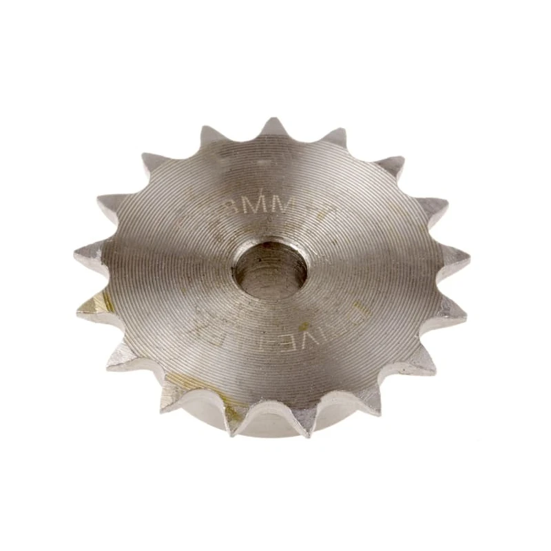 RS PRO 17 Tooth Pilot Sprocket 05 B-1 Steel Bore Diameter 12mm Pitch Diameter 51.83mm 184-713