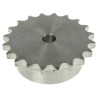 RS PRO 20 Tooth Pilot Bore Steel Sprocket 08 B-1 Chain, Bore Diameter 12.7mm, Pitch Diameter 81.19mm, Sprocket Width 184-757