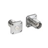 Bulgin TNCA Series Coaxial Connector Flange Female Circular Coaxial 50 Ω Straight Body Plug-In RFTNCAA4PFHMF