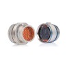 TE Connectivity MIL Spec Circular Connector Gold over Nickel Straight 56 Way Panel Connector Shell DBAS 976G 25-04 PN-A5767