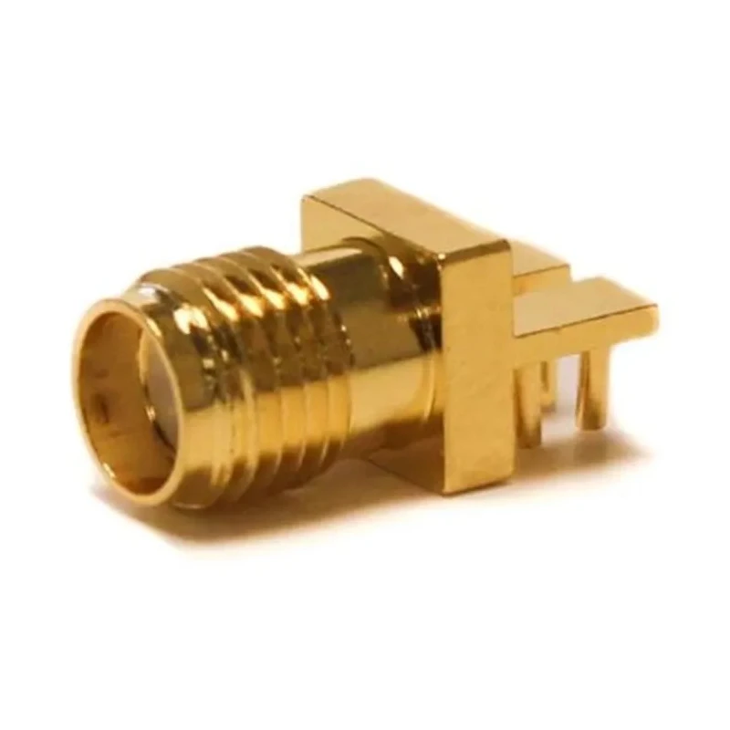 Mueller Electric SMA Series Coaxial Connector Edge Female SMA 50 Ω, Straight Body Solder BU-1420761811