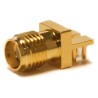 Mueller Electric SMA Series Coaxial Connector Edge Female SMA 50 Ω, Straight Body Solder BU-1420761811