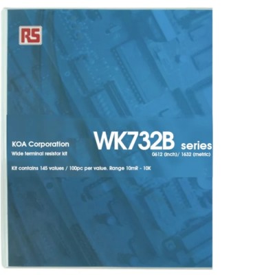 KOA WK73 Thick Film Surface Mount Resistor Kit 145 Values 14500 Pieces 1W Power Rating 