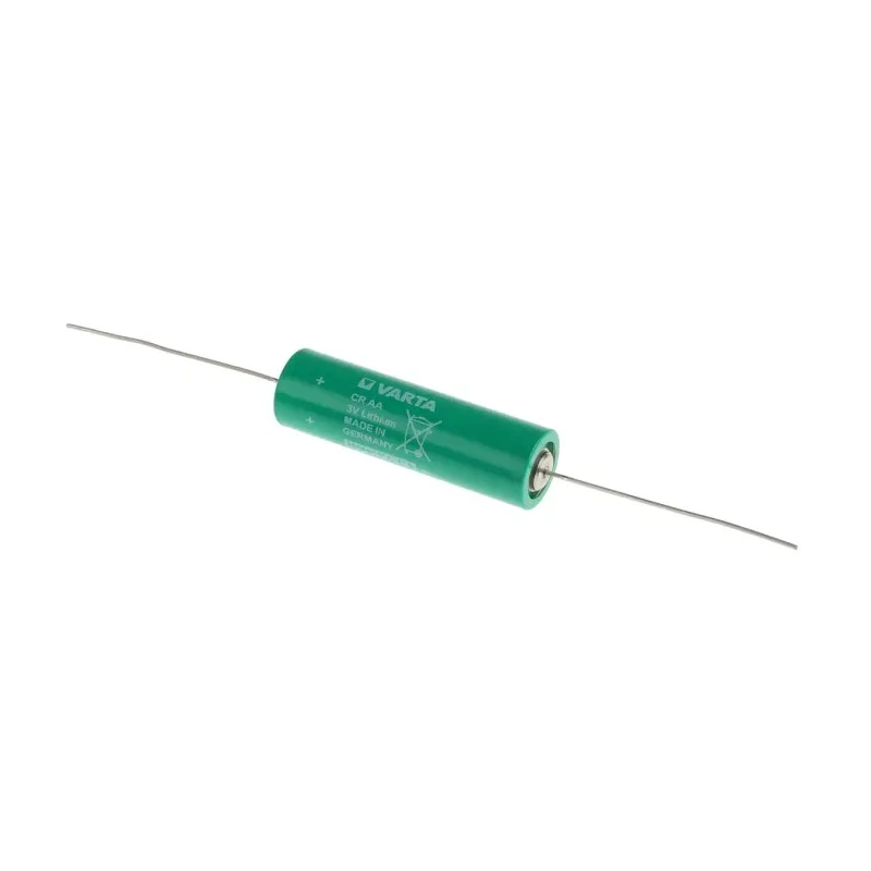 Varta Lithium Manganese Dioxide AA Battery 3 V 2Ah PCB Termination 50.5mm Height 14.75mm Diameter 06117501301