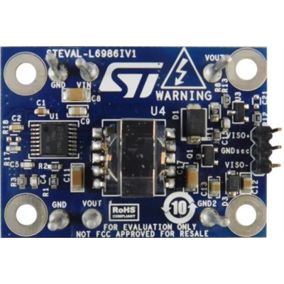 STMicroelectronics Evaluation Board Step Down Regulator for L6986I STEVAL-L6986IV1