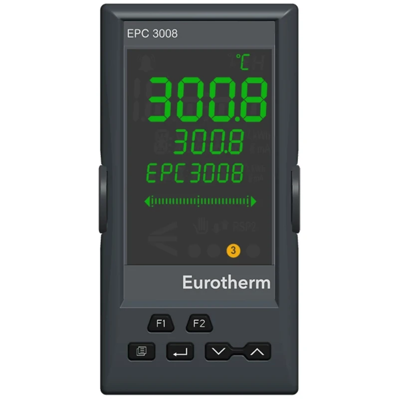 Eurotherm Panel PID Controller 1 Input 2 Relay, DC 230V IP65 EPC3008