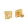 Bulgin SMA Series Circular Coaxial Flange Female Connector 500 Ω Straight Body Jack Screw RFSMAA4JCDLF
