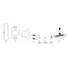 SAUTER REGULATION Seat Valve Actuator with SUT Technology, Low Noise, IP54 Protection, Model 0510390021