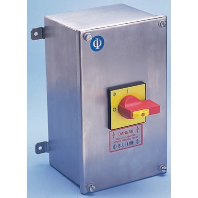 Kraus & Naimer 4-Pole Front Panel Mount Base Isolator Switch IP65 10A 315A 11kW KG32.T204/GBA070.*SB1