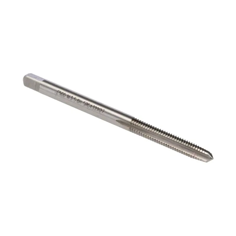Dormer High-Speed Steel 3-Piece Metric Coarse Straight Flute Machine Tap Set 3.5 Thread E500M3.5NO6
