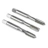 Dormer Machine Tap Set, M10 Thread Size, Straight Flute, HSS Material, 3 Pieces, Overall Length 80mm, Shank E500M10NO6