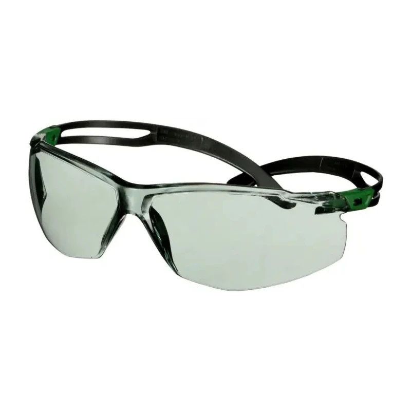 3M SecureFit 500 Safety Glasses, Anti-Fog, Scratch Resistant, Grey Polycarbonate Lens, Rimless Polycarbonate Frame 7100243977