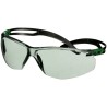3M SecureFit 500 Safety Glasses, Anti-Fog, Scratch Resistant, Grey Polycarbonate Lens, Rimless Polycarbonate Frame 7100243977