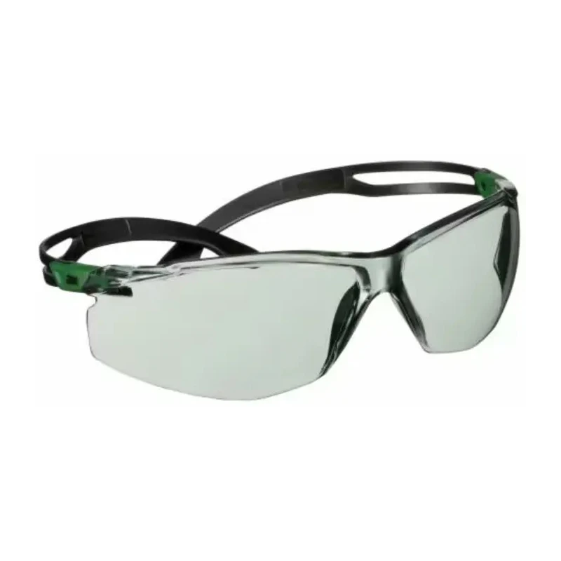 3M SecureFit 500 Safety Glasses, Anti-Fog, Scratch Resistant, Grey Polycarbonate Lens, Rimless Polycarbonate Frame 7100243977