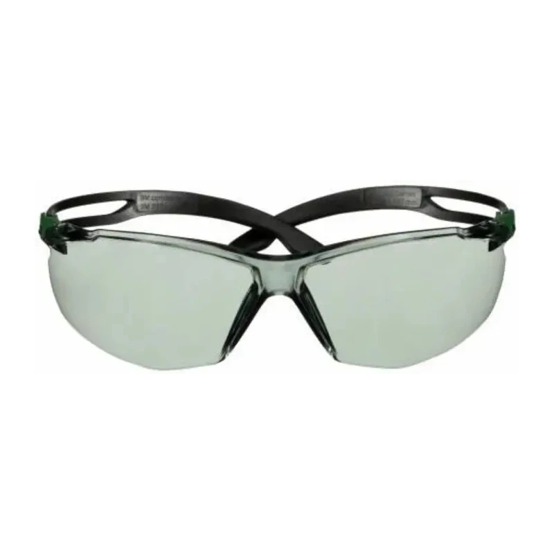 3M SecureFit 500 Safety Glasses, Anti-Fog, Scratch Resistant, Grey Polycarbonate Lens, Rimless Polycarbonate Frame 7100243977