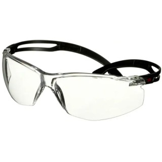 3M SecureFit 500 Safety Glasses, Anti-Scratch UV Protection, Anti-Fog Clear Polycarbonate Lens 7100244045
