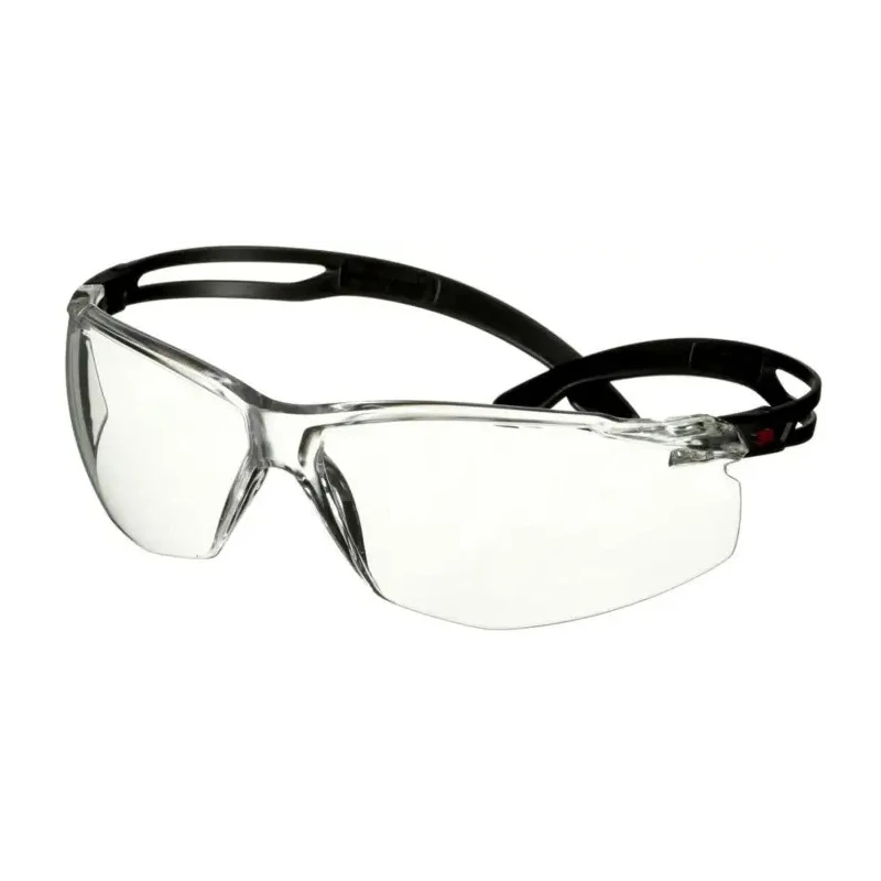 3M SecureFit 500 Safety Glasses, Anti-Scratch UV Protection, Anti-Fog Clear Polycarbonate Lens 7100244045