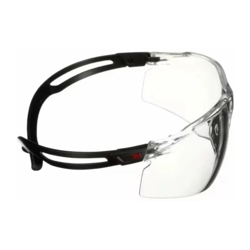 3M SecureFit 500 Safety Glasses, Anti-Scratch UV Protection, Anti-Fog Clear Polycarbonate Lens 7100244045