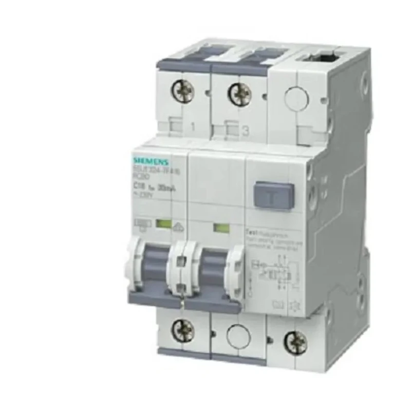 Siemens Residual Current Circuit Breaker with Overload Protection 13A Current Rating 2-Pole 30mA Trip 5SU1324-7FA13