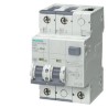 Siemens Residual Current Circuit Breaker with Overload Protection 13A Current Rating 2-Pole 30mA Trip 5SU1324-7FA13