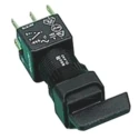 APEM Modular Switch Body Square Rotary Long Lever Operator Flush Mount Black IP40, IP65 A019301