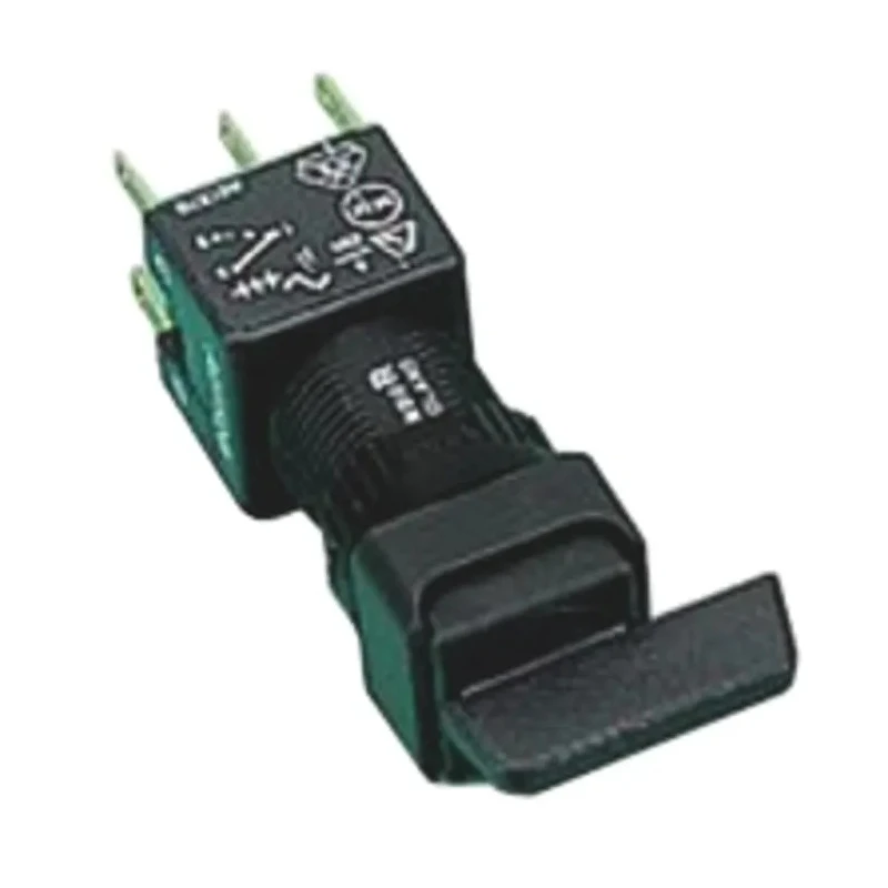 APEM Modular Switch Body Square Rotary Long Lever Operator Flush Mount Black IP40, IP65 A019301