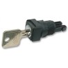 APEM A01 2-position Key Switch Head, Latching Operation, 16 mm Cutout A018201