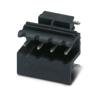 Phoenix Contact 5/4-G1R THRR44 BK MSTBO 2 Series Right Angle Solder Pluggable Terminal Block 4 Contacts 5 mm Pitch THRR44
