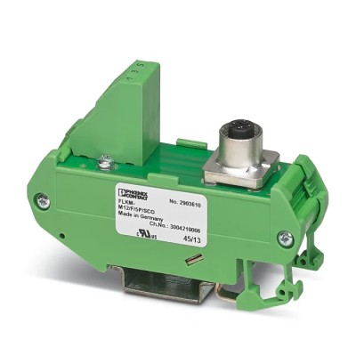Phoenix Contact Interface Module FLKM-M12/F/5P/SCO, 24 V AC/DC, 4 A, 5 Positions, Spring-Cage Terminal Blocks 2903610