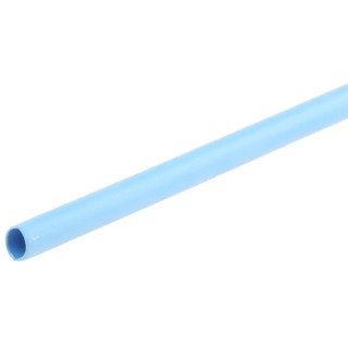 RS PRO Heat Shrink Tubing Blue 3 mm Sleeve Diameter x 1.2 m Length Polyolefin Flame Retardant 3:1 Shrink Ratio 241-7321