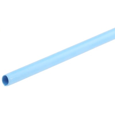 RS PRO Heat Shrink Tubing Blue 3 mm Sleeve Diameter x 1.2 m Length Polyolefin Flame Retardant 3:1 Shrink Ratio 241-7321