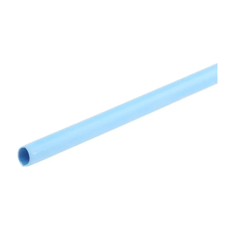 RS PRO Heat Shrink Tubing Blue 3 mm Sleeve Diameter x 1.2 m Length Polyolefin Flame Retardant 3:1 Shrink Ratio 241-7321