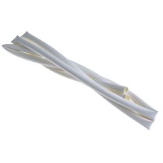 RS PRO Polyolefin Adhesive Lined Heat Shrink Tubing White 6.4 mm Sleeve Dia. x 1.2 m Length 3:1 Ratio 241-7393