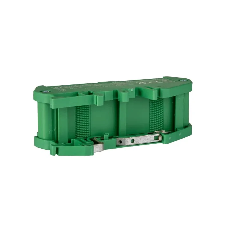 Phoenix Contact FL-PP-RJ45-SCC Series Cat5e 1 Port Shielded RJ45 Patch Panel Green 90mm Rack Height 2901642